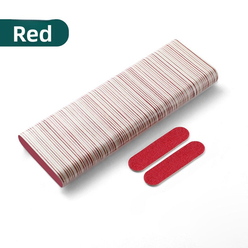 Colorful Double-Sided Nail Files | Multiple Grit Options | Customizable with Logo (MOQ=100)