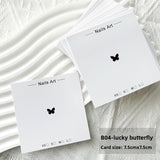 Elegant Minimalist Nail Art Display Cards for Press‑On Sets