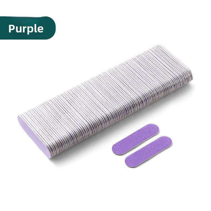 Colorful Double-Sided Nail Files | Multiple Grit Options | Customizable with Logo (MOQ=100)