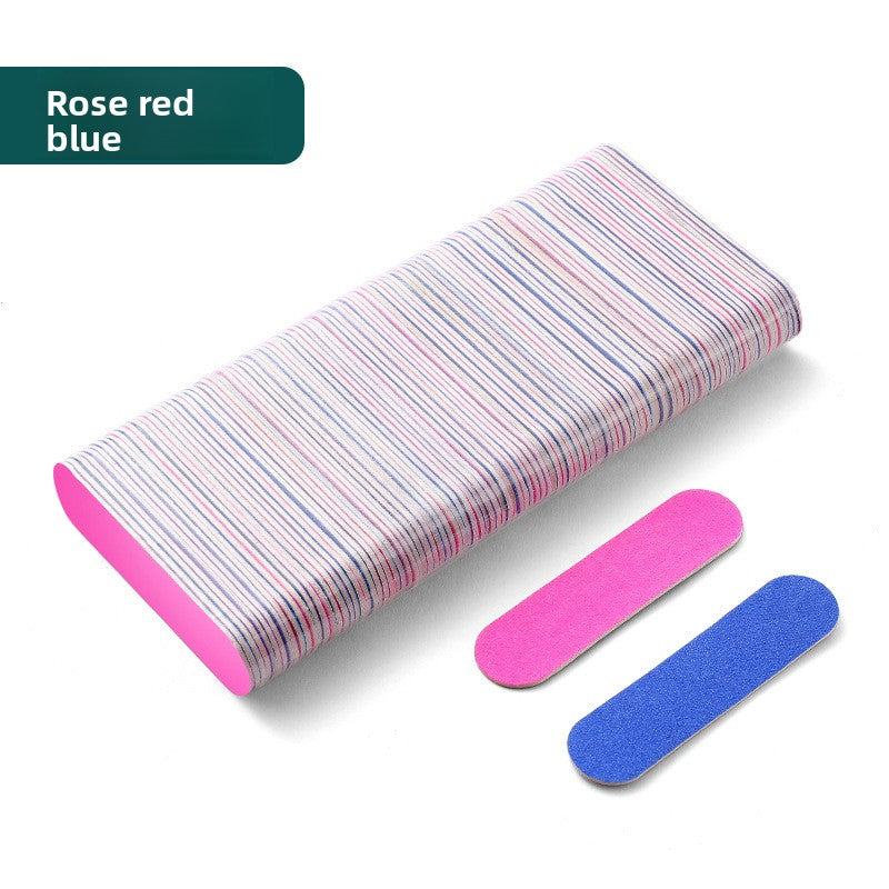 Colorful Double-Sided Nail Files | Multiple Grit Options | Customizable with Logo (MOQ=100)