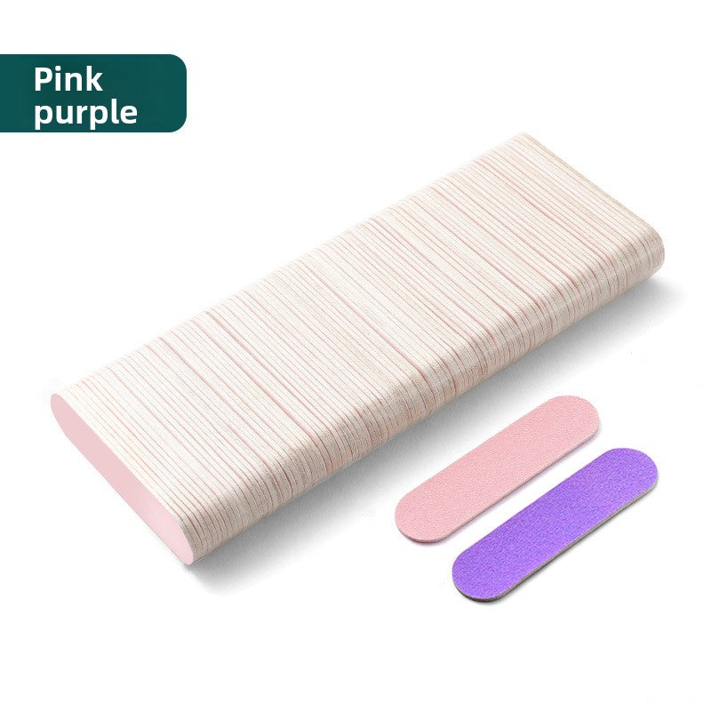 Colorful Double-Sided Nail Files | Multiple Grit Options | Customizable with Logo (MOQ=100)