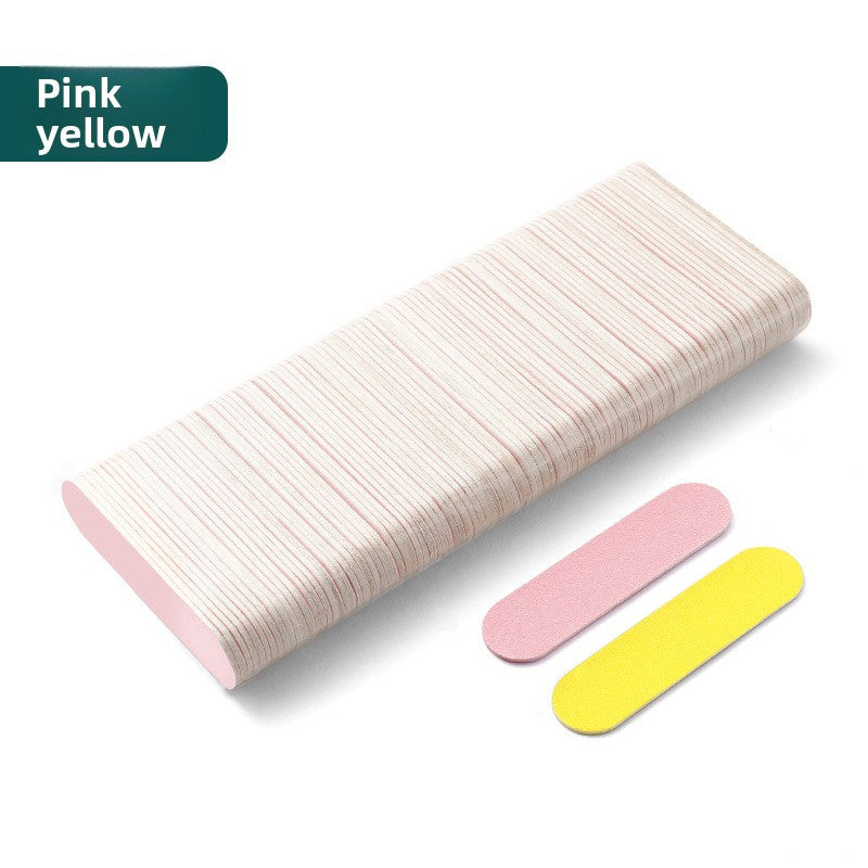 Colorful Double-Sided Nail Files | Multiple Grit Options | Customizable with Logo (MOQ=100)