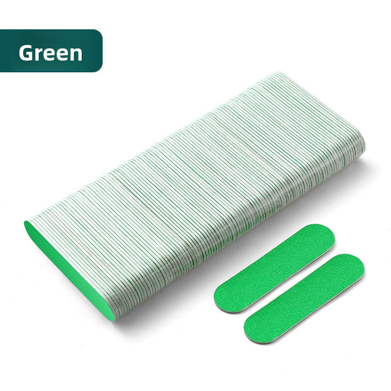 Colorful Double-Sided Nail Files | Multiple Grit Options | Customizable with Logo (MOQ=100)