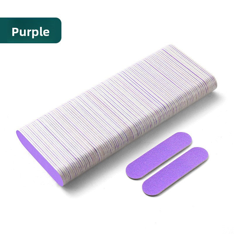 Colorful Double-Sided Nail Files | Multiple Grit Options | Customizable with Logo (MOQ=100)
