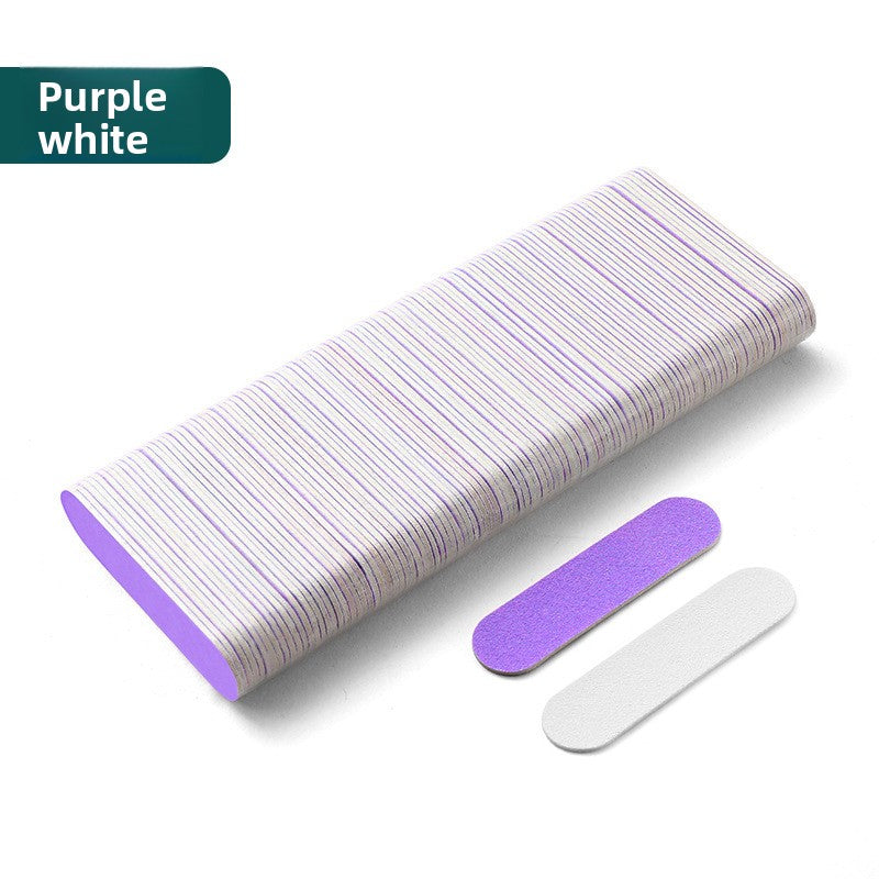 Colorful Double-Sided Nail Files | Multiple Grit Options | Customizable with Logo (MOQ=100)