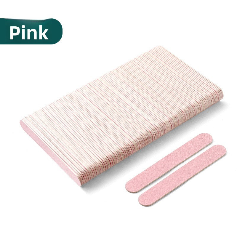 Colorful Double-Sided Nail Files | Multiple Grit Options | Customizable with Logo (MOQ=100)