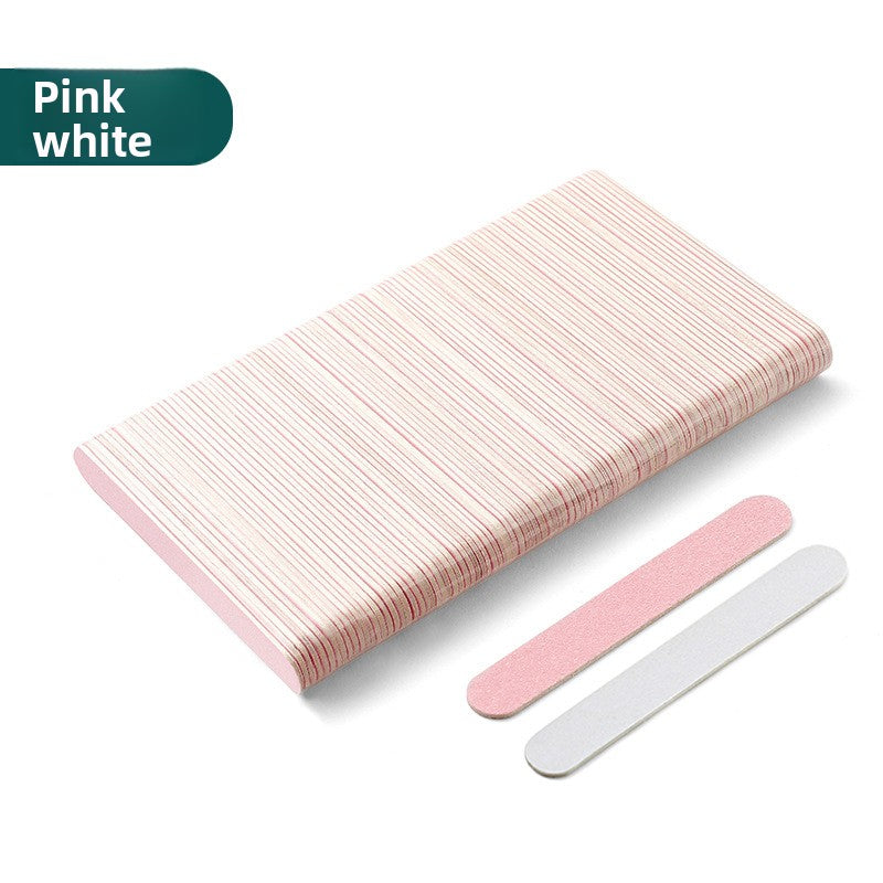 Colorful Double-Sided Nail Files | Multiple Grit Options | Customizable with Logo (MOQ=100)