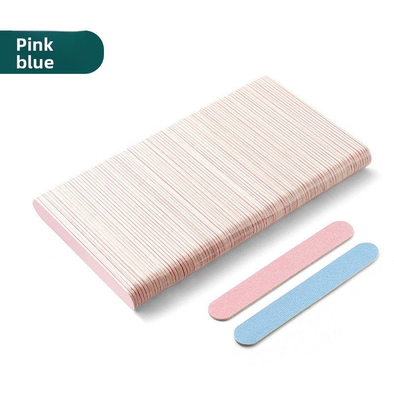 Colorful Double-Sided Nail Files | Multiple Grit Options | Customizable with Logo (MOQ=100)