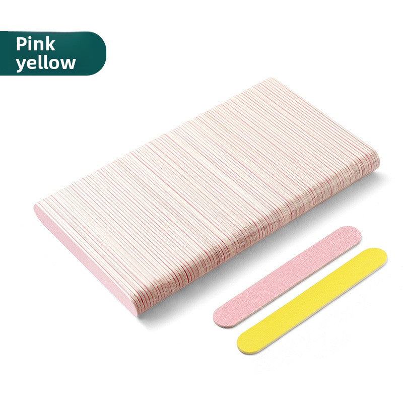 Colorful Double-Sided Nail Files | Multiple Grit Options | Customizable with Logo (MOQ=100)