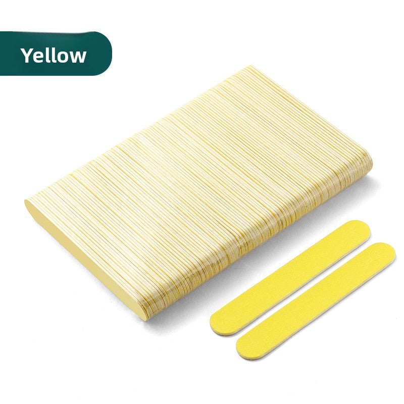Colorful Double-Sided Nail Files | Multiple Grit Options | Customizable with Logo (MOQ=100)