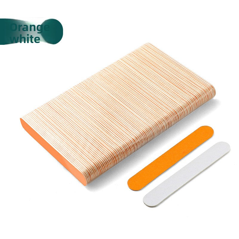 Colorful Double-Sided Nail Files | Multiple Grit Options | Customizable with Logo (MOQ=100)
