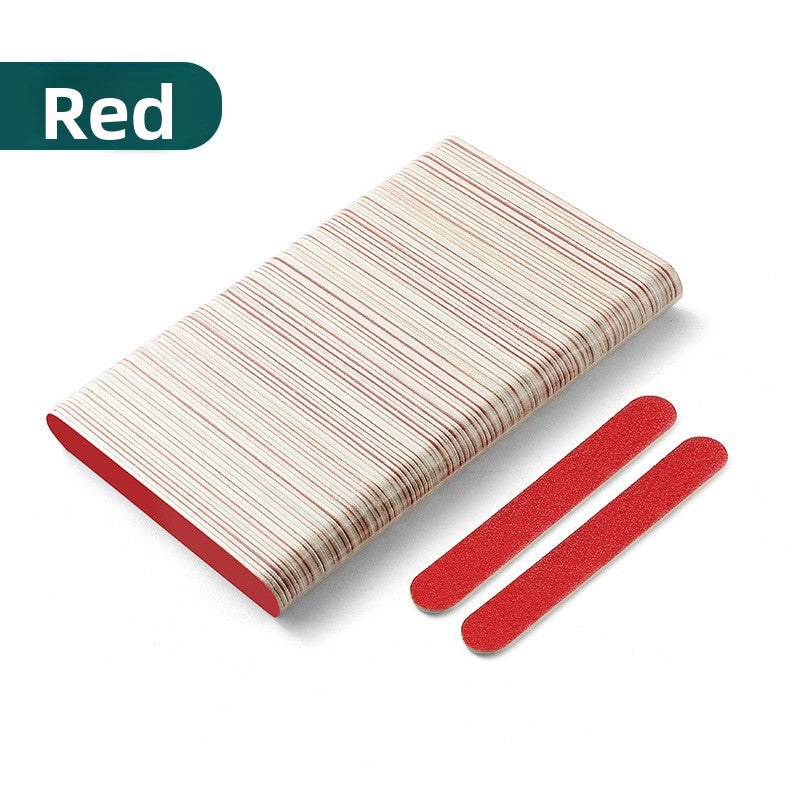 Colorful Double-Sided Nail Files | Multiple Grit Options | Customizable with Logo (MOQ=100)