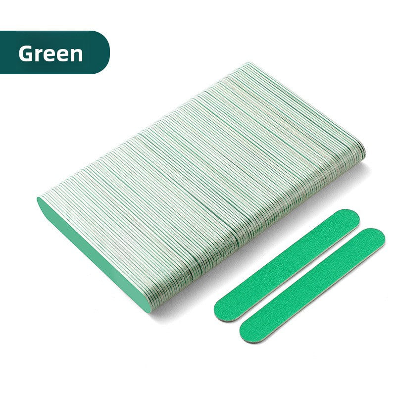 Colorful Double-Sided Nail Files | Multiple Grit Options | Customizable with Logo (MOQ=100)