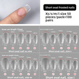 Nail Tips The new press on nails piece is divided into 20 pieces (MOQ=50)