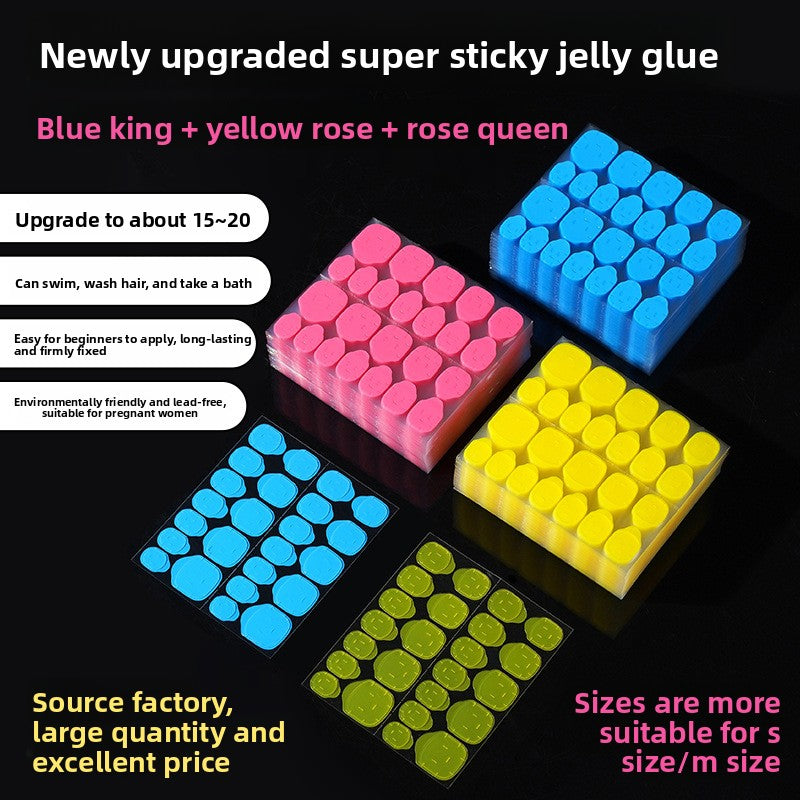 Super sticky nail art jelly glue ｜50pcs