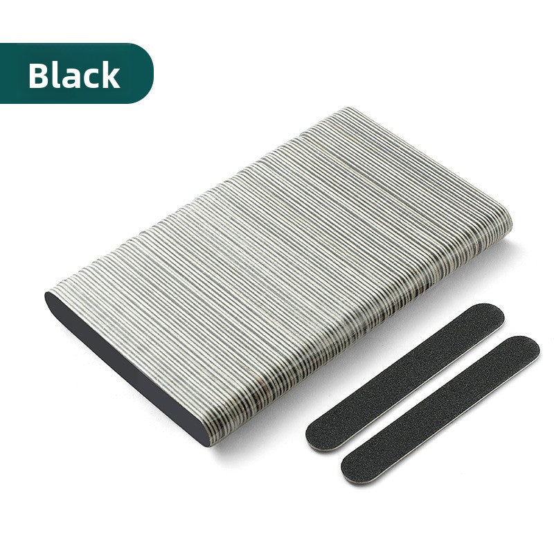 Colorful Double-Sided Nail Files | Multiple Grit Options | Customizable with Logo (MOQ=100)