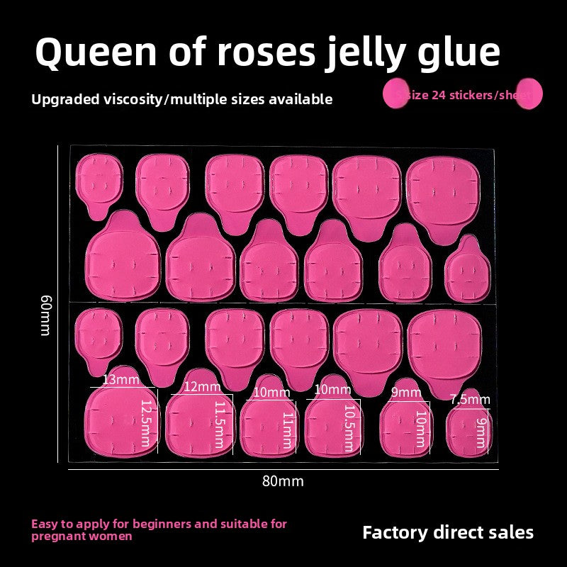 Super sticky nail art jelly glue ｜50pcs