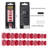 Starry Cat Eye Short Nail Set