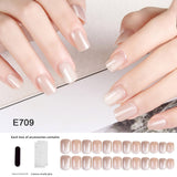 Starry Cat Eye Short Nail Set