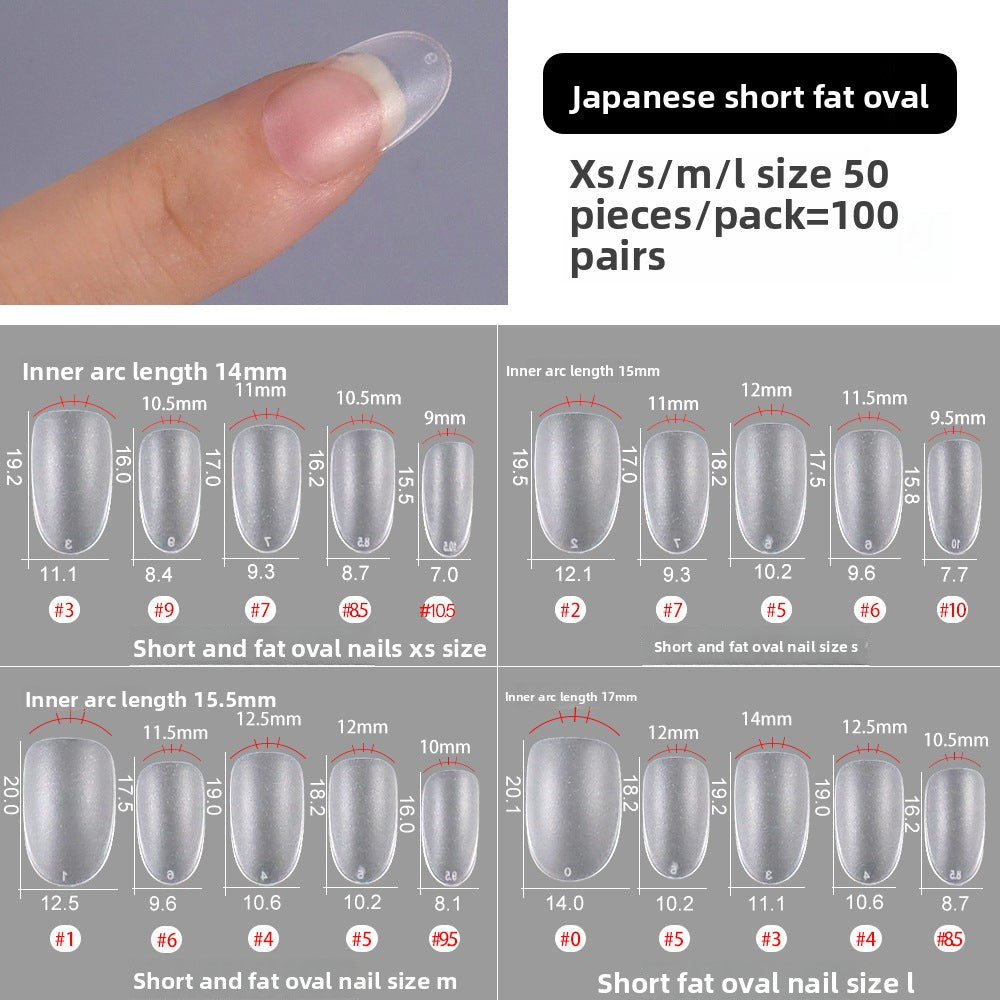 Nail Tips The new press on nails piece is divided into 20 pieces (MOQ=50)