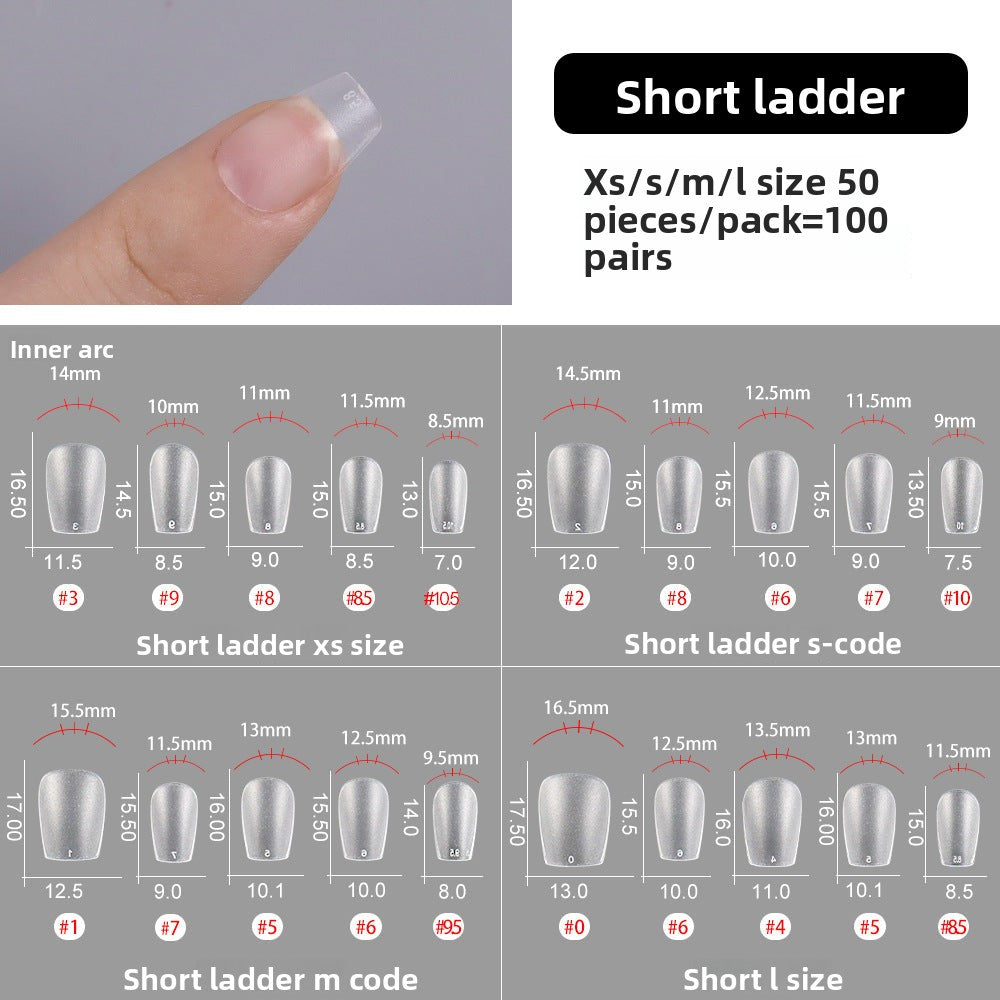 Nail Tips The new press on nails piece is divided into 20 pieces (MOQ=50)