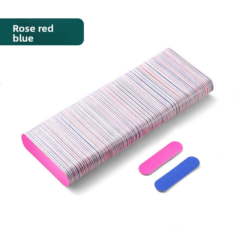 Colorful Double-Sided Nail Files | Multiple Grit Options | Customizable with Logo (MOQ=100)
