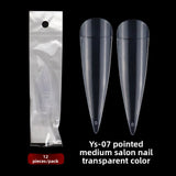 Nail Tips length salon art nail pads 12 pcs bagged (MOQ=3)