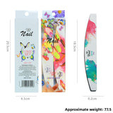 Christmas Printed Nail Files Set – Double-Sided Emery Boards for Manicure (MOQ=3)