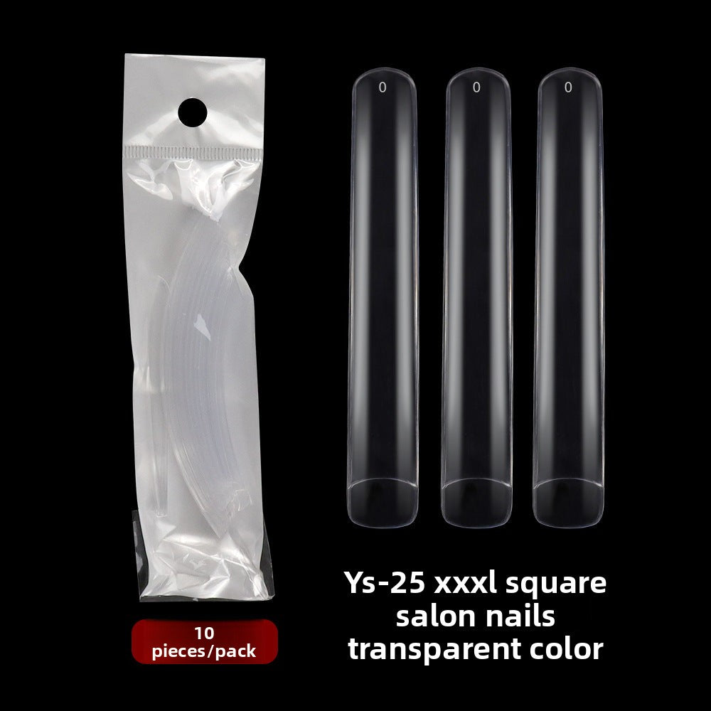 Nail Tips length salon art nail pads 12 pcs bagged (MOQ=3)