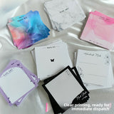 Colorful Nail Art Display Cards for Press‑On Nail Sets