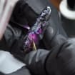 紫色哥德蝙蝠穿戴甲「蝙蝠窗」 | Handartnails